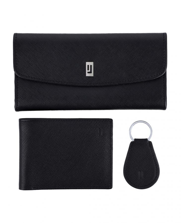 Black the classical leather gift set.