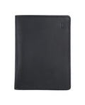 Black Handcrafted leather portfolio