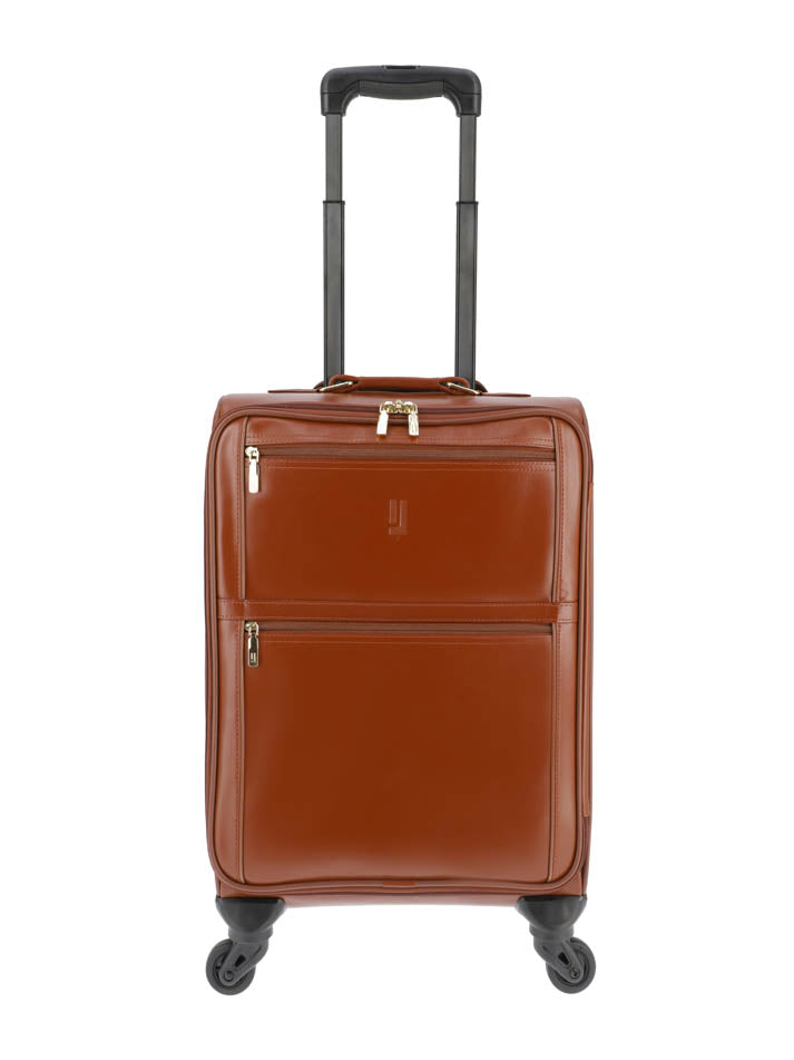 Dark Tan Spacious YYZ trolley bag for travel