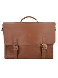Tan Leather office bag