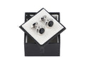 Classic Black rounded cufflinks in a sleek, polished finish