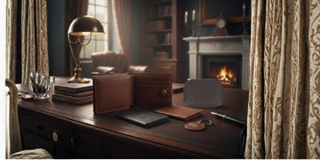 Personalized leather accessories for men