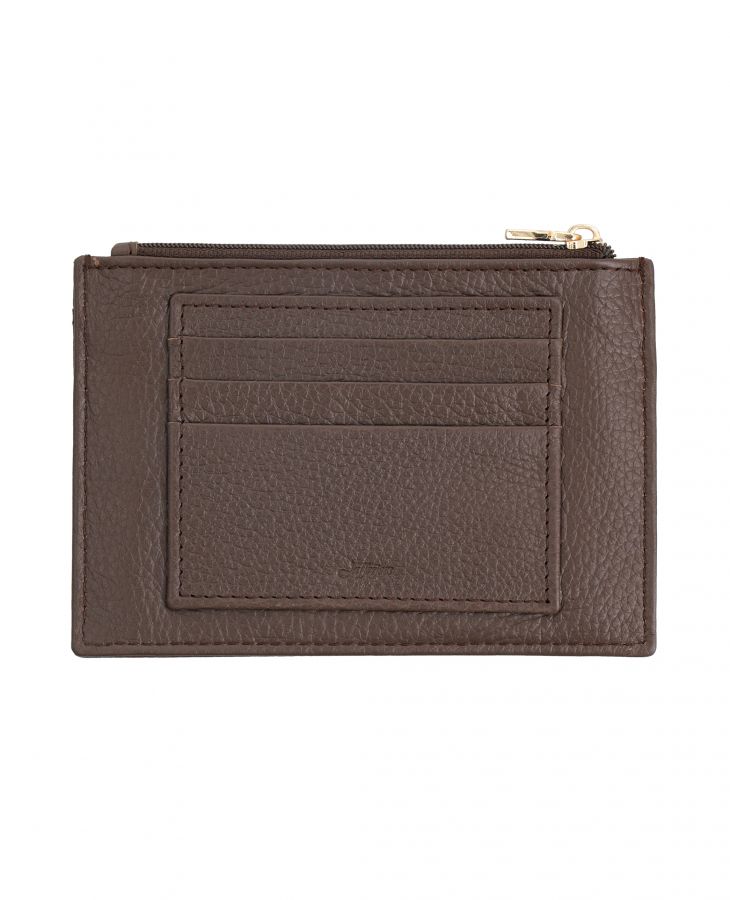 Brown Avenir Travel Wallet by Jafferjees