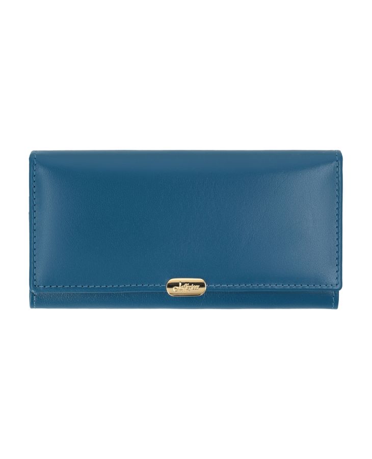 Blue Premium leather wallet 