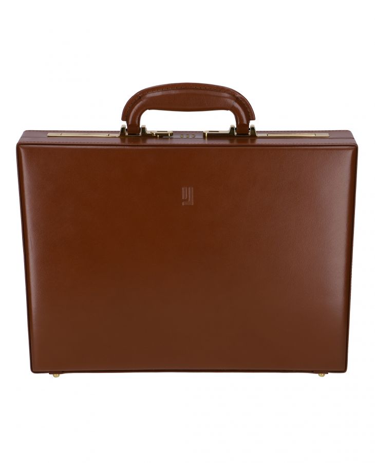 Dark Tan  Brief Case