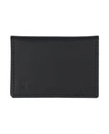 Black  leather card case for essentials